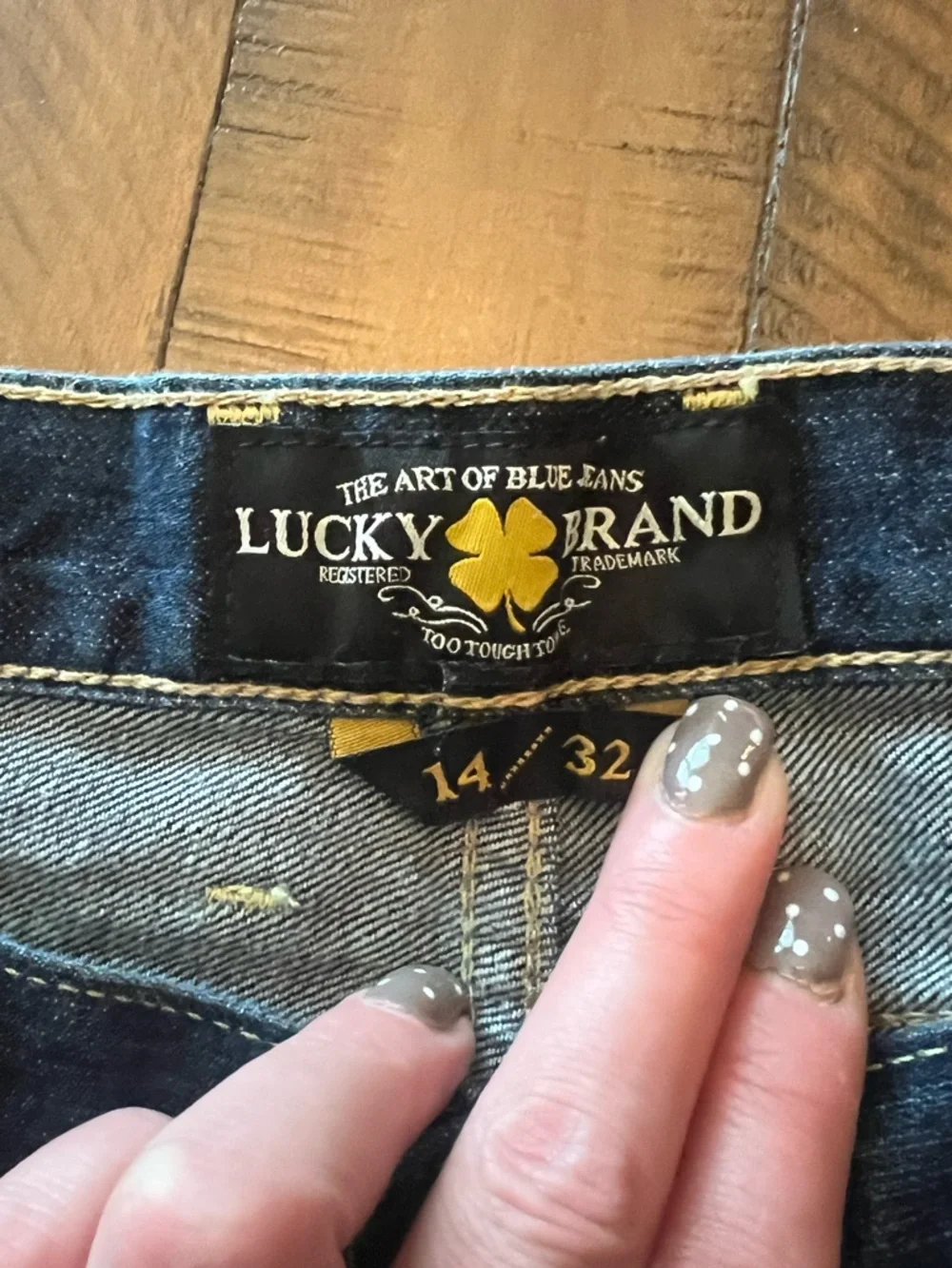 Lucky Brand Riley Jeans women’s size 14 - Picture 2 of 6